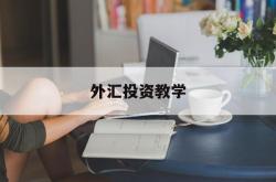 外汇投资教学(外汇投资ppt)